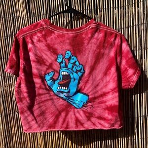 Women’s Santa Cruz crop tee